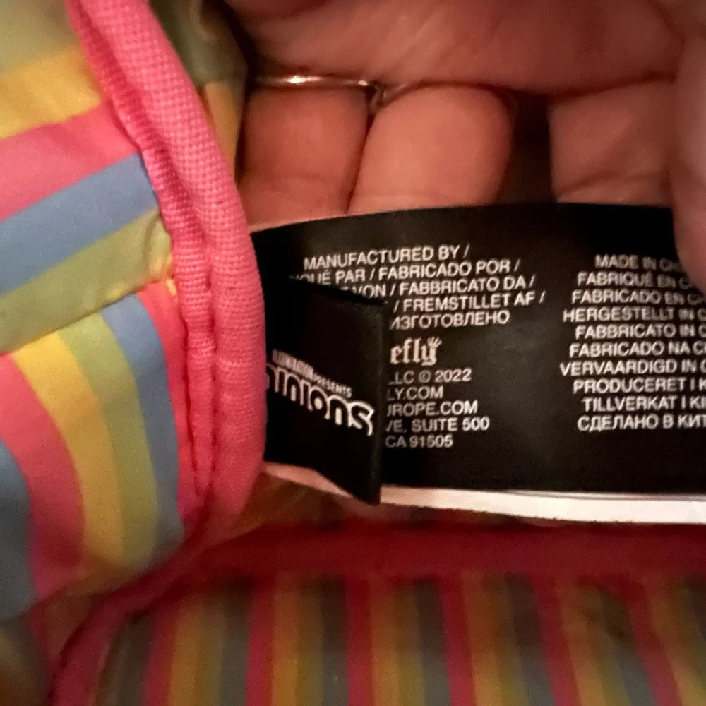 Loungefly Funko PoP! Despicable Me Fluffy Unicorn Kids Backpack - Picture 9 of 9